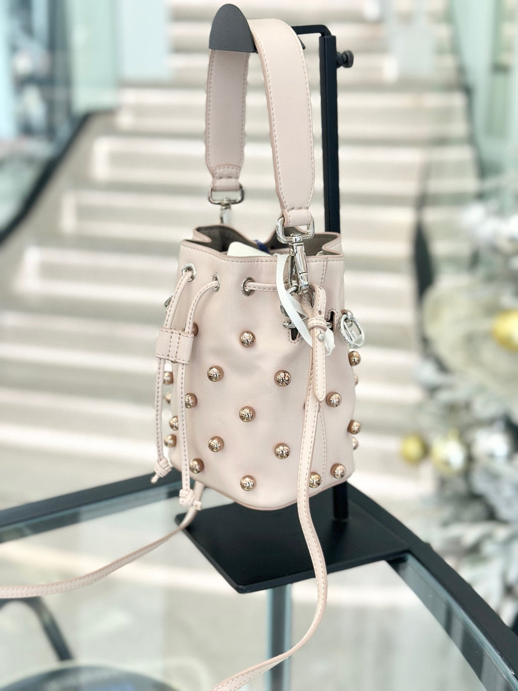 Fendi Rose gold Bucket & Drawstring Bag