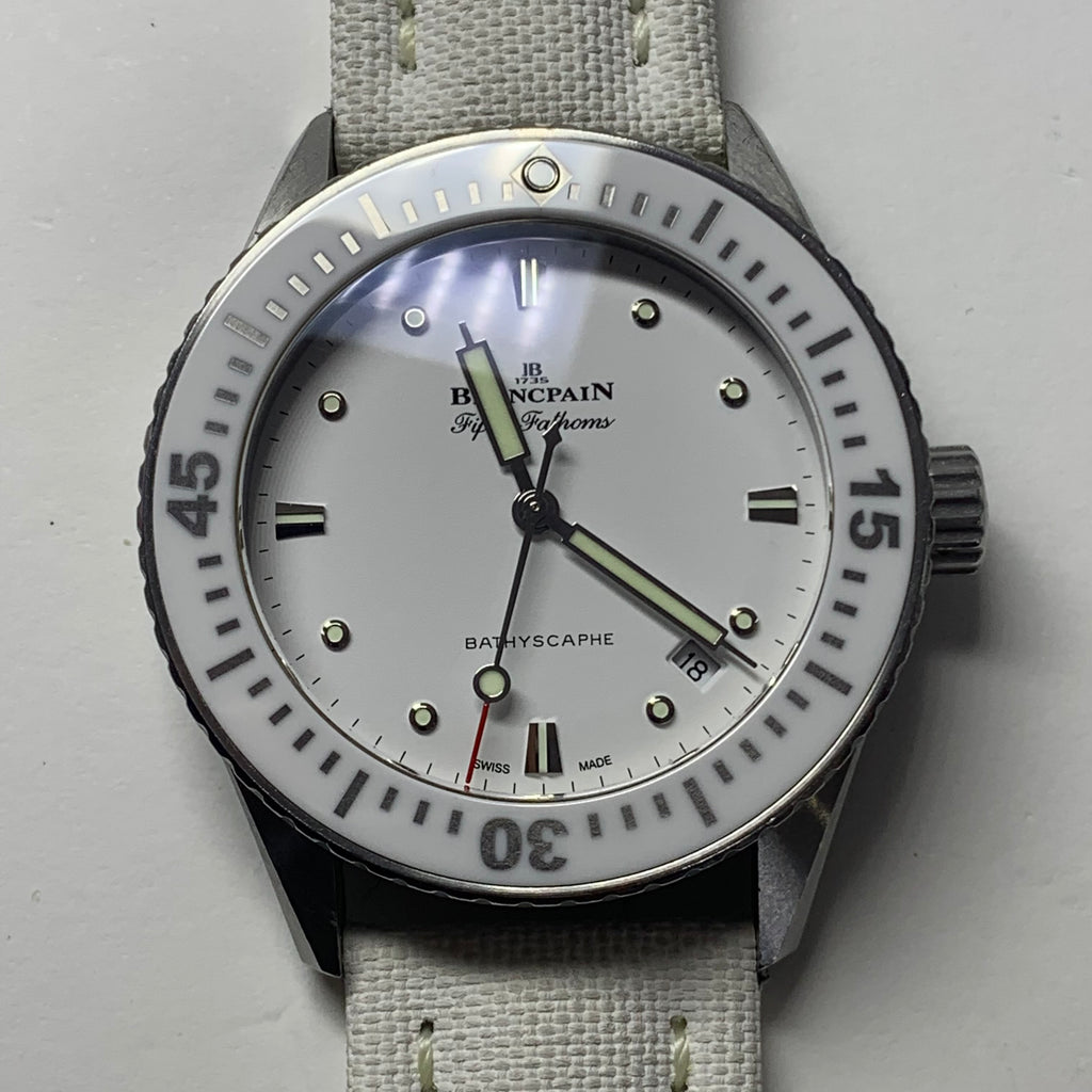 Blancpain Fifty fathoms 38.00 millimeters 5100-1127-W52A