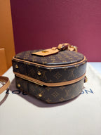 Louis Vuitton Petite Boite Chapeau Canvas 17.5x 16.5x 7.5 cm M43514