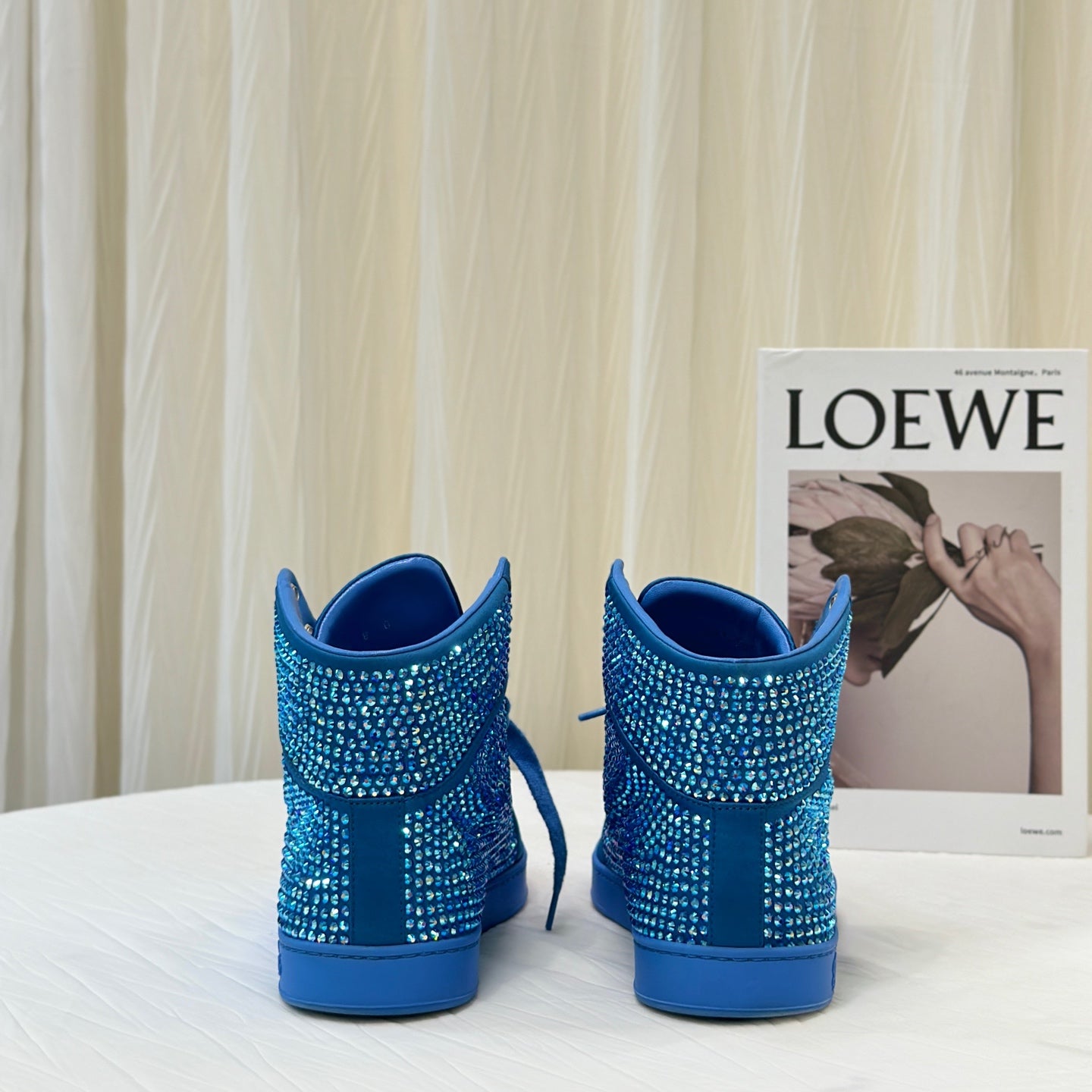Gucci Blue Ankle boots
