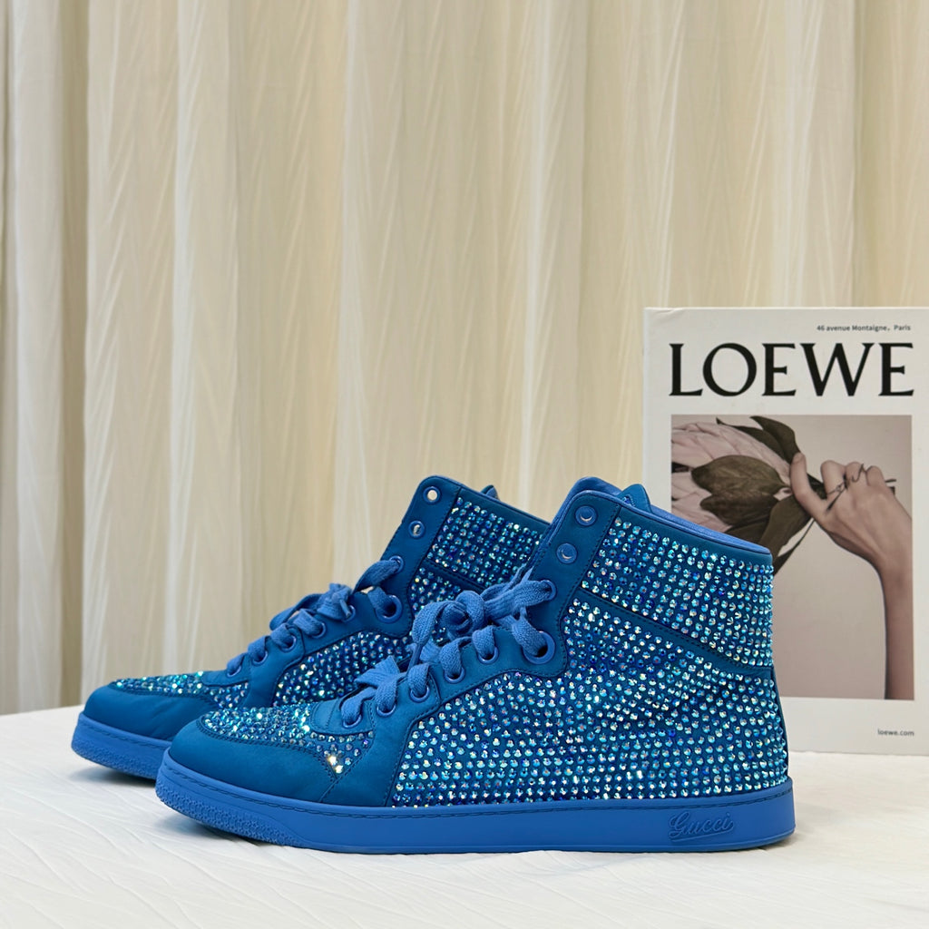 Gucci Blue Ankle boots