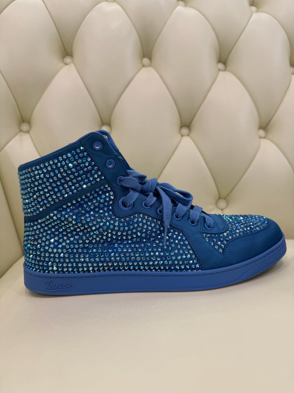 Gucci Blue Ankle boots