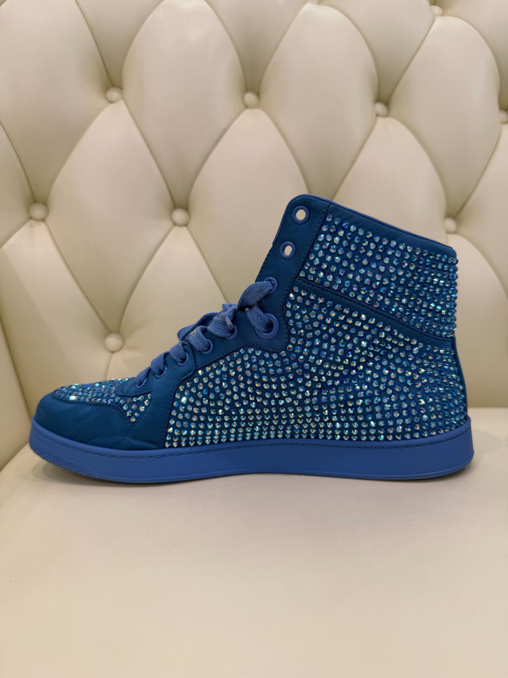 Gucci Blue Ankle boots