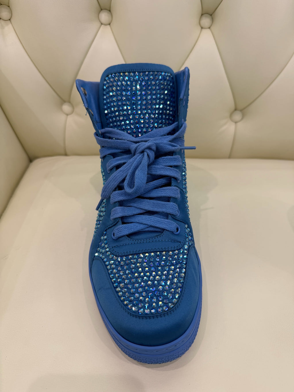 Gucci Blue Ankle boots