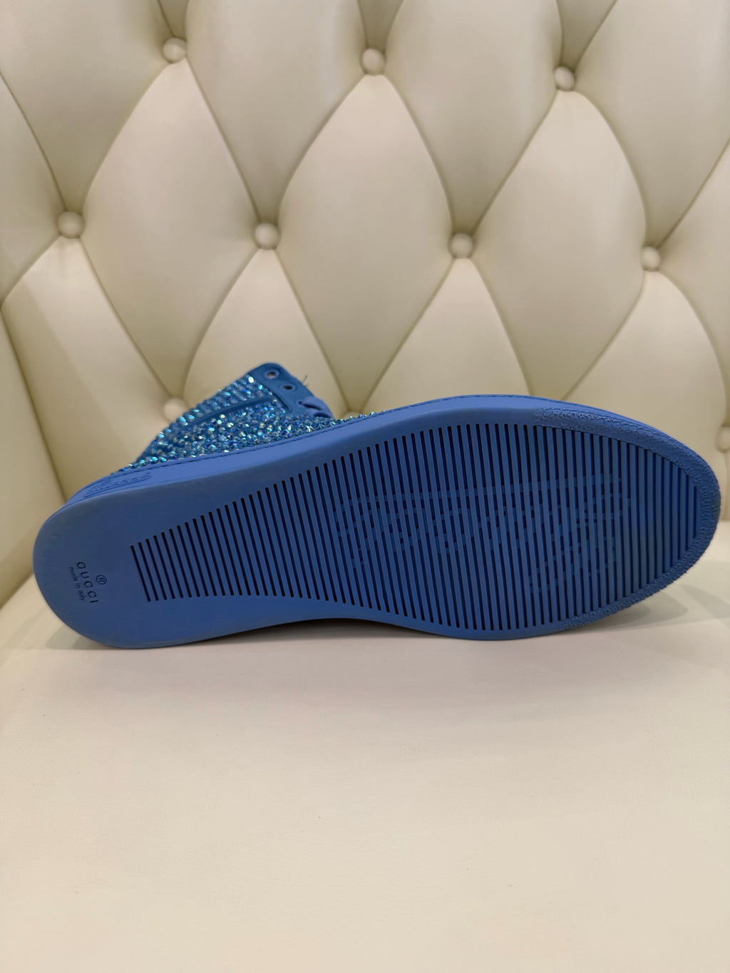 Gucci Blue Ankle boots