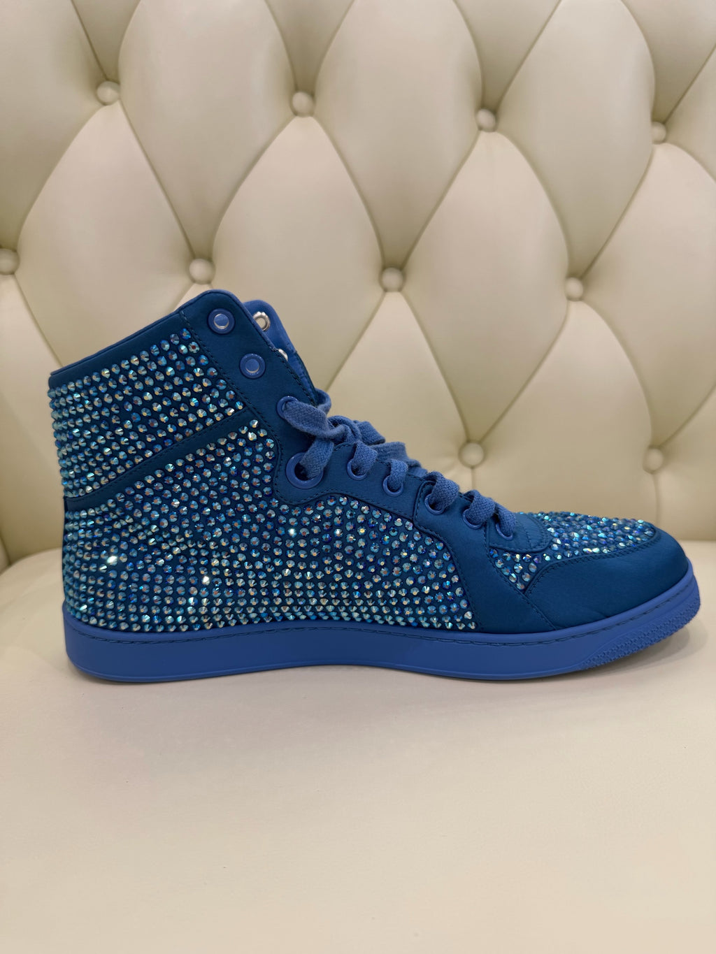 Gucci Blue Ankle boots
