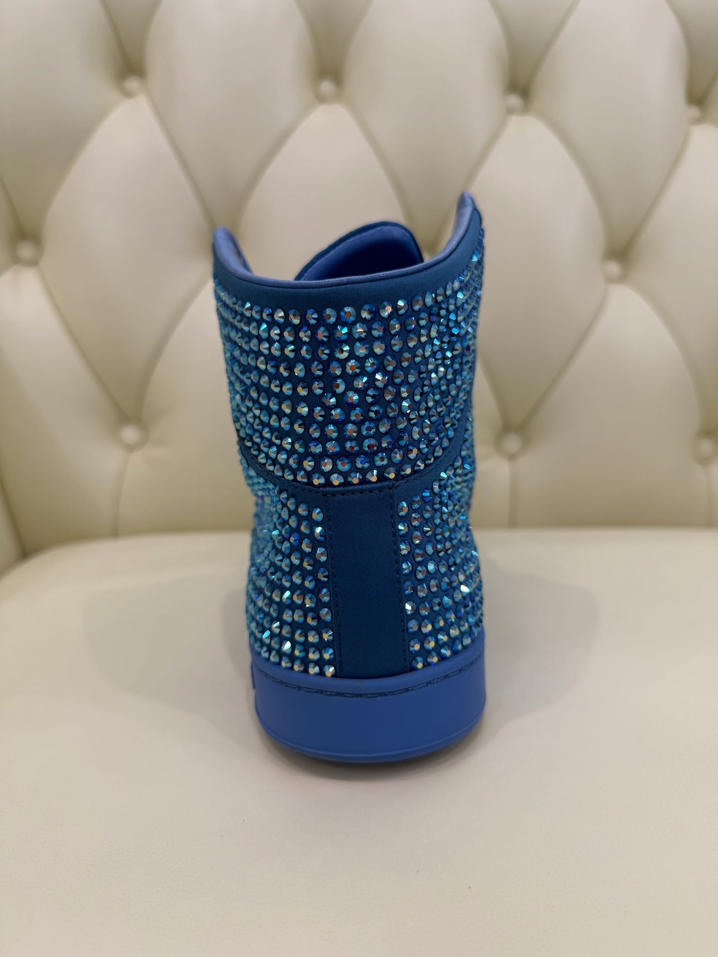 Gucci Blue Ankle boots