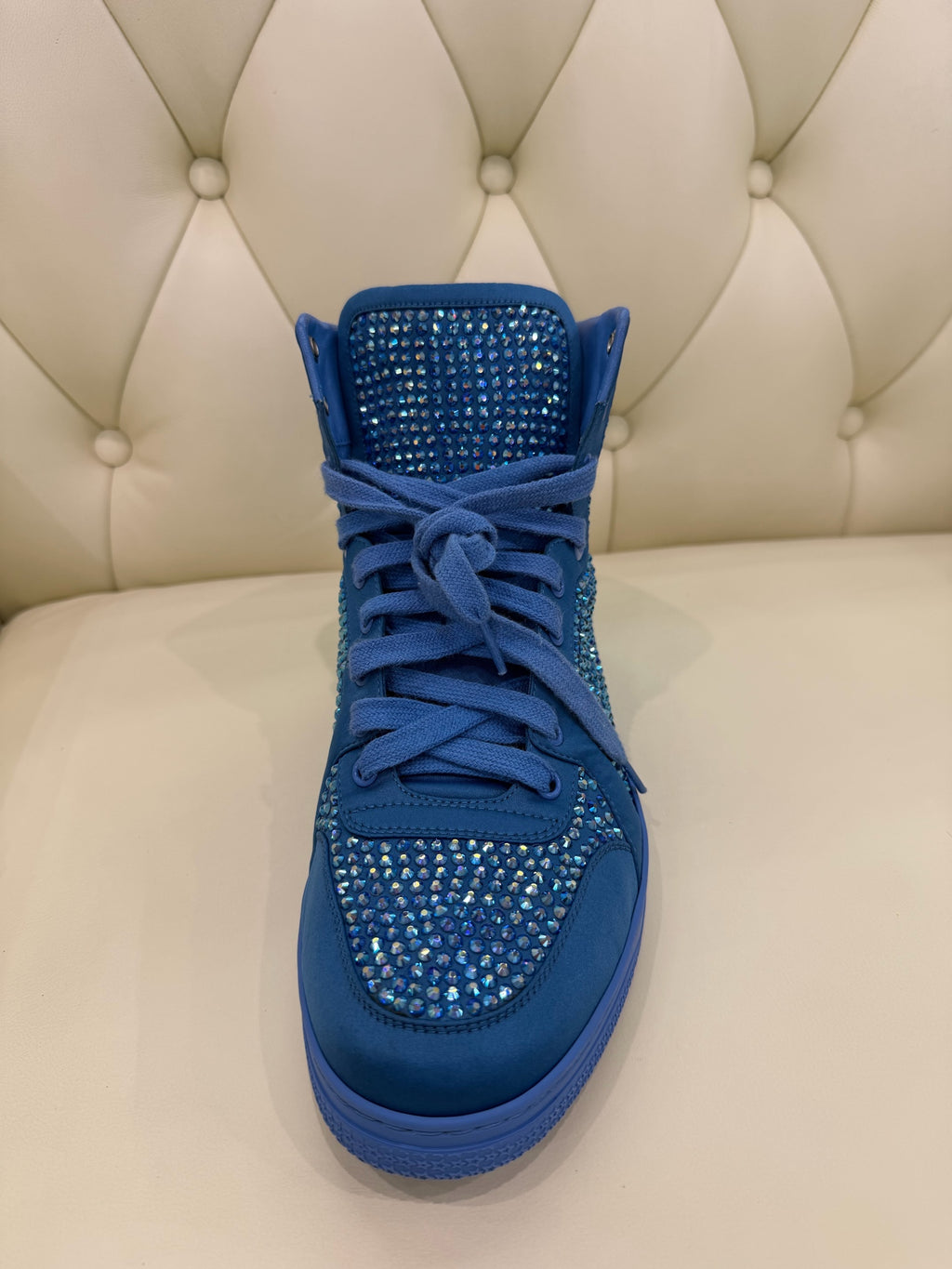 Gucci Blue Ankle boots