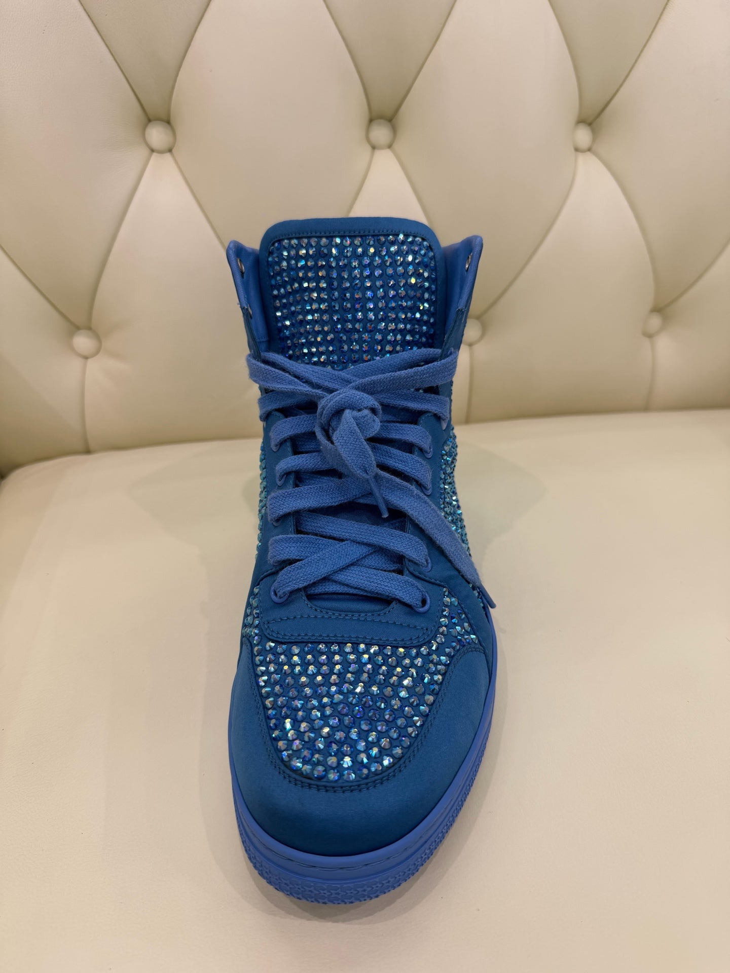 Gucci Blue Ankle boots
