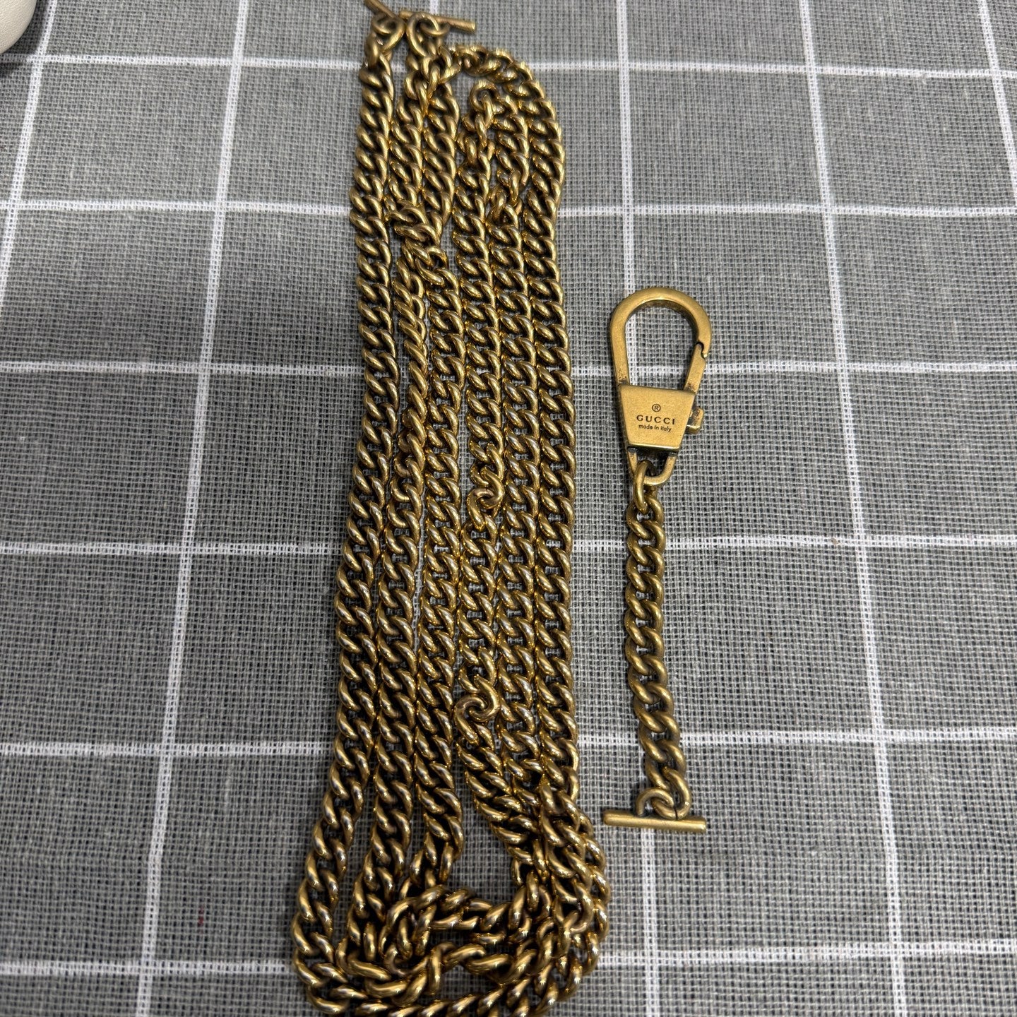 Gucci Leather Gold