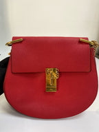 Chloe Metal Red Crossbody