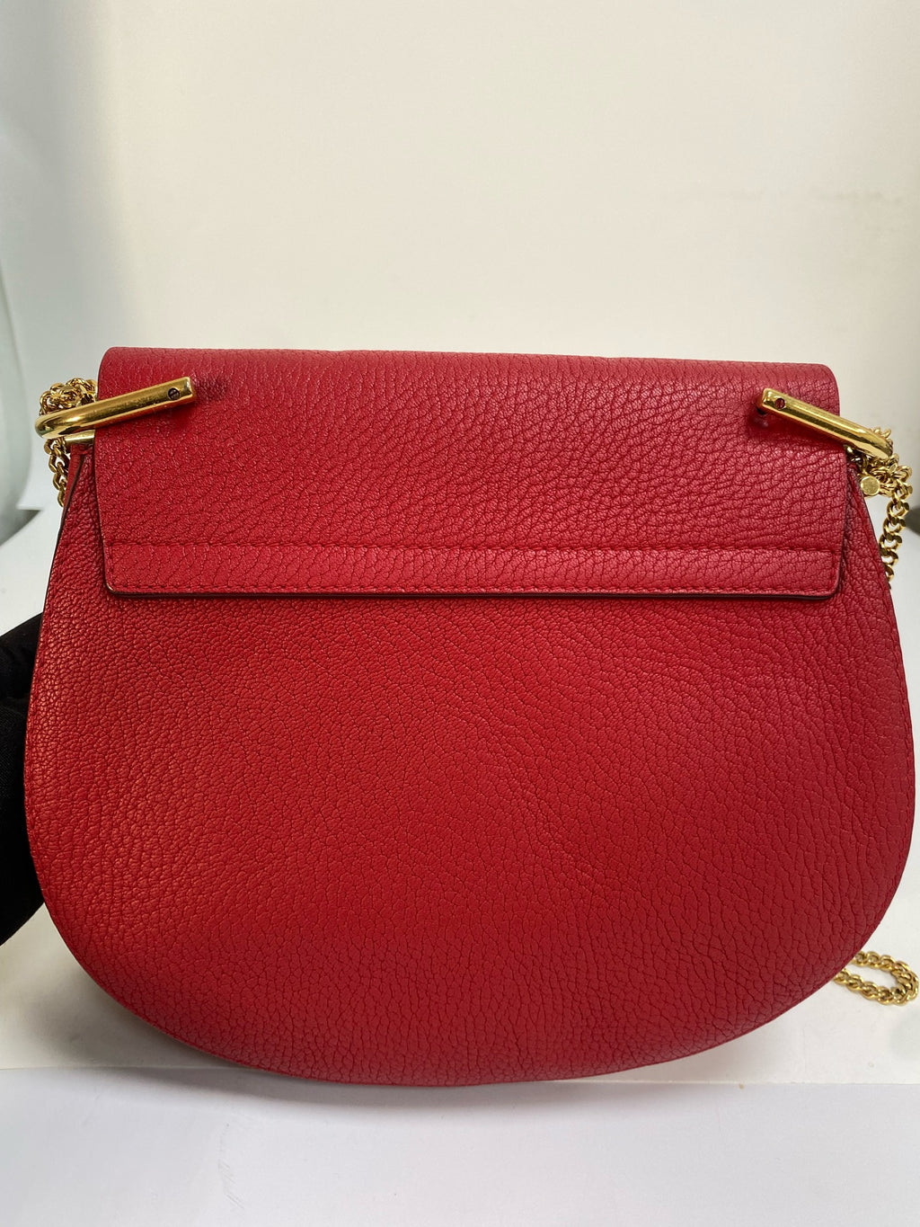 Chloe Metal Red Crossbody