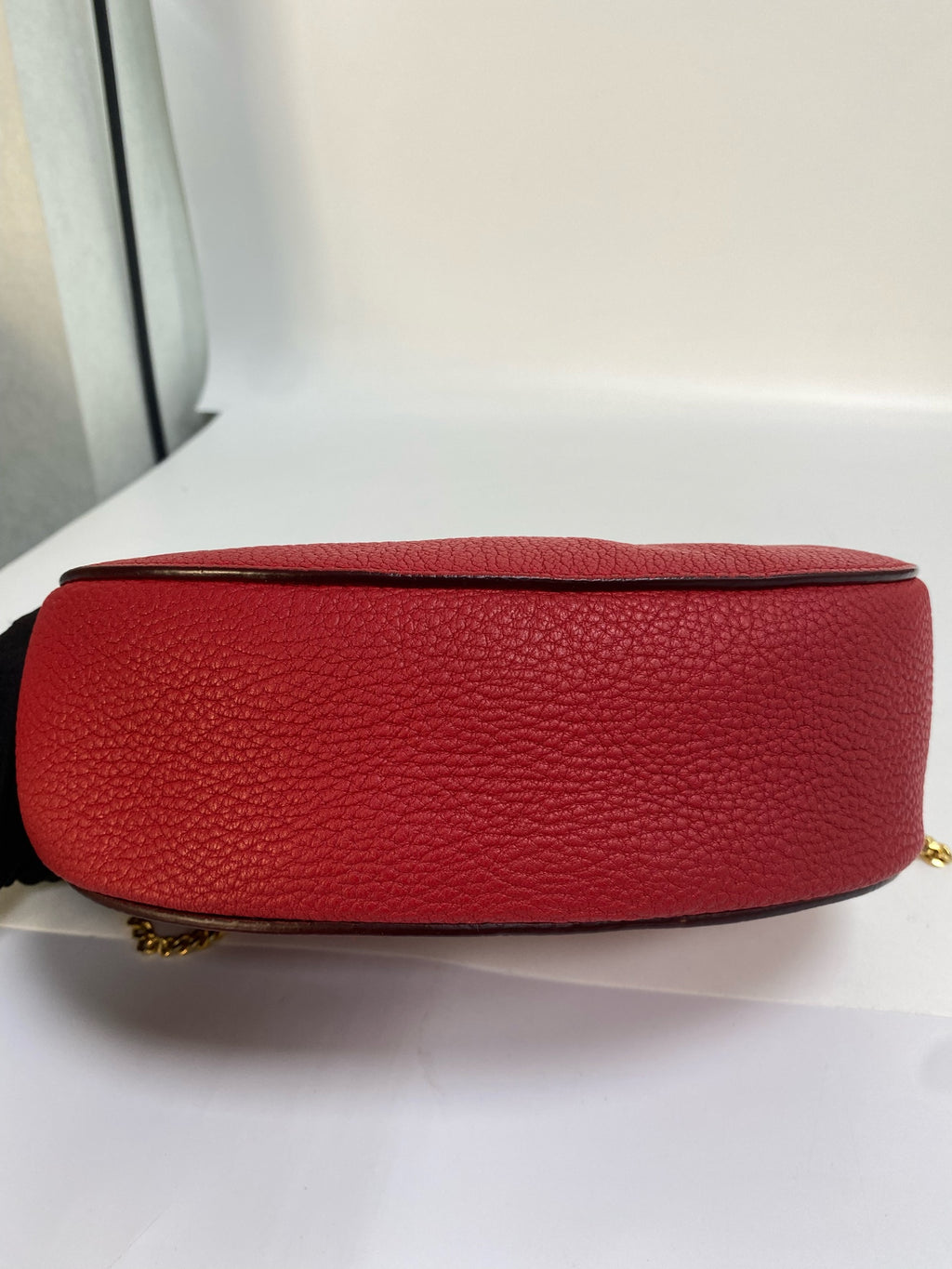 Chloe Metal Red Crossbody