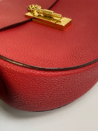 Chloe Metal Red Crossbody
