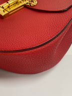 Chloe Metal Red Crossbody