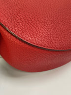 Chloe Metal Red Crossbody