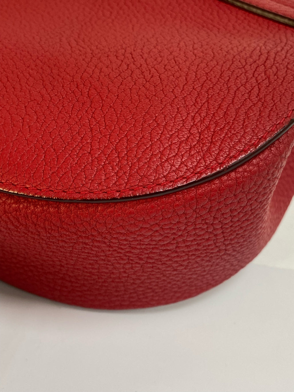 Chloe Metal Red Crossbody