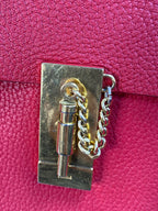 Chloe Metal Red Crossbody
