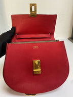 Chloe Metal Red Crossbody