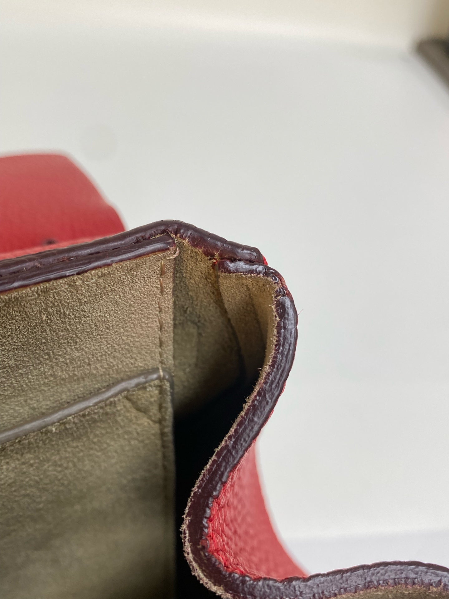 Chloe Metal Red Crossbody