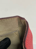 Chloe Metal Red Crossbody