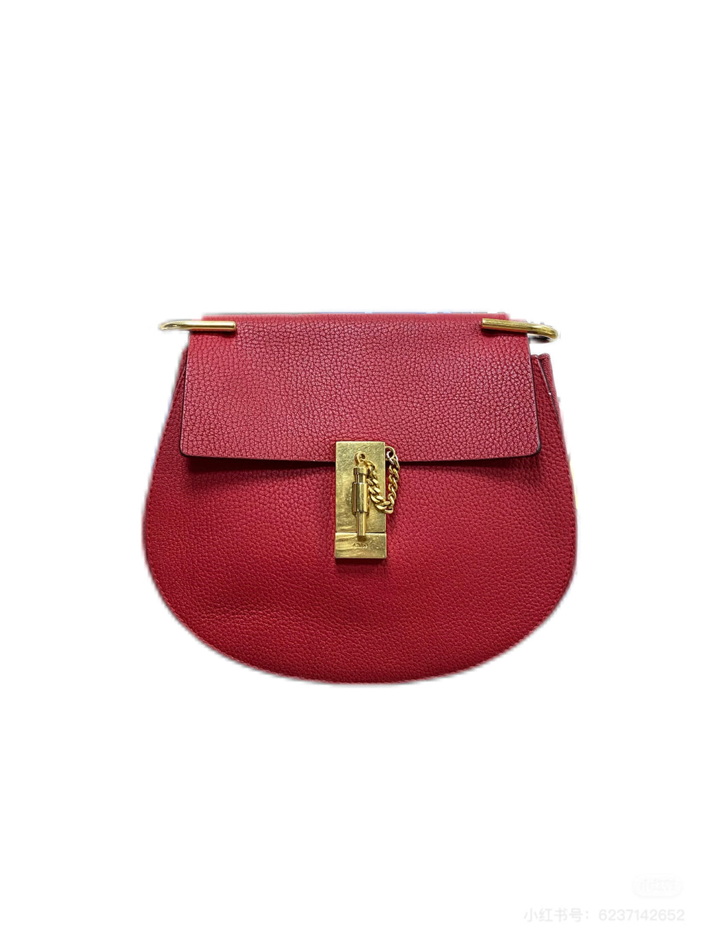 Chloe Metal Red Crossbody