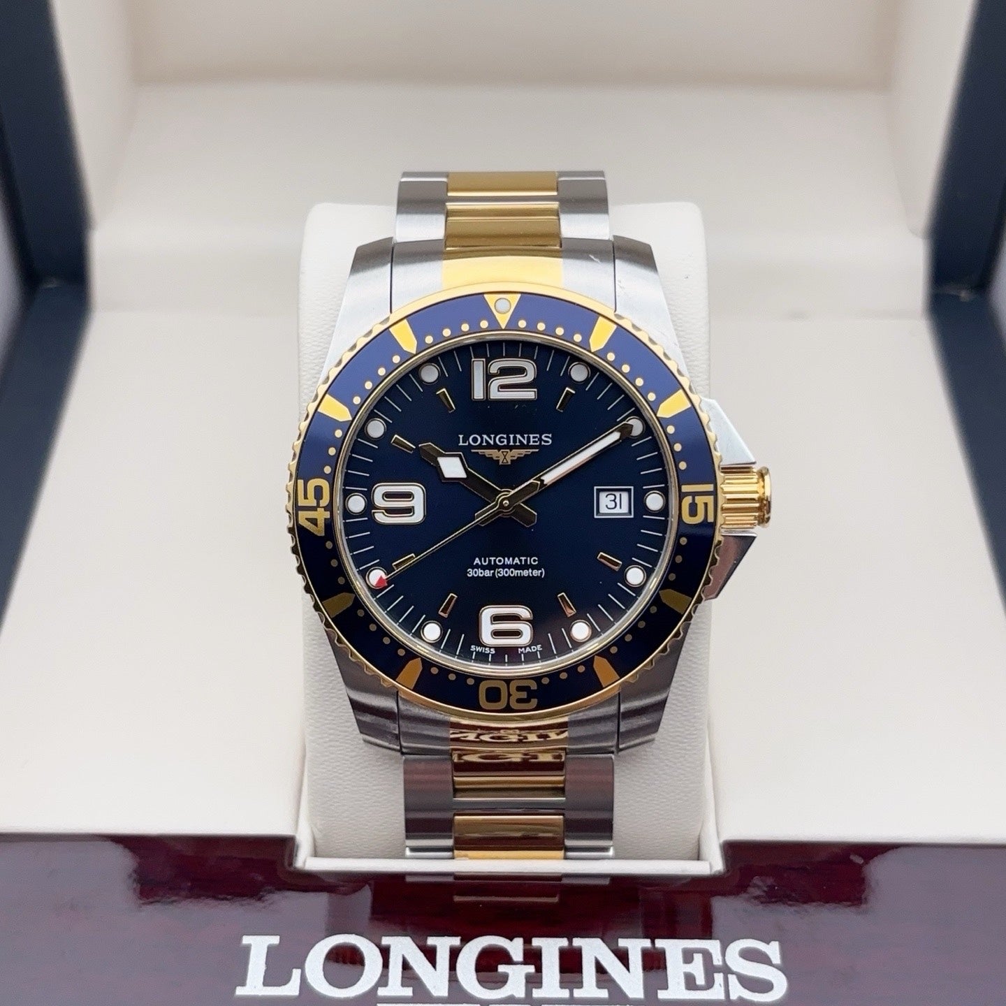Longines Exercise Blue Automatic (self-winding) watch 41 millimeters L3.742.3.96.7