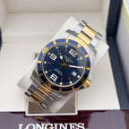 Longines Exercise Blue Automatic (self-winding) watch 41 millimeters L3.742.3.96.7