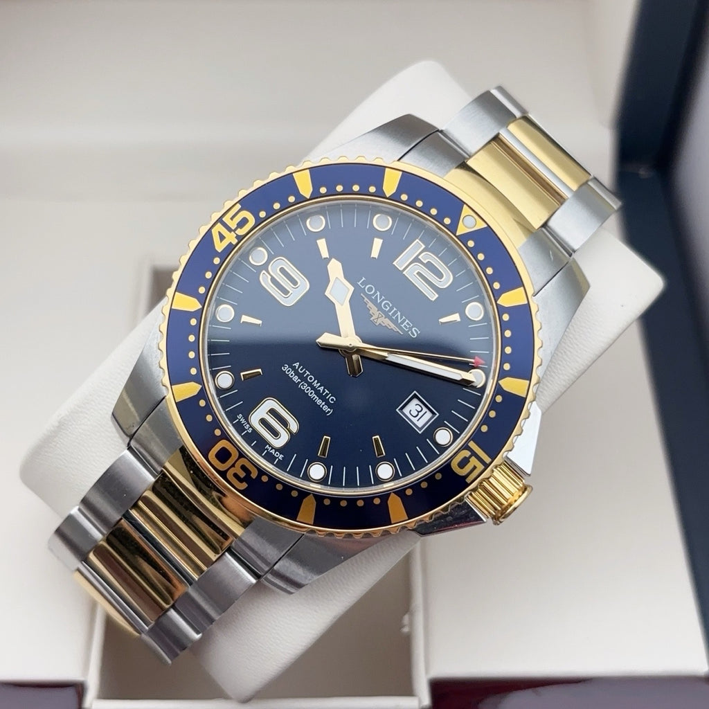 Longines Exercise Blue Automatic (self-winding) watch 41 millimeters L3.742.3.96.7