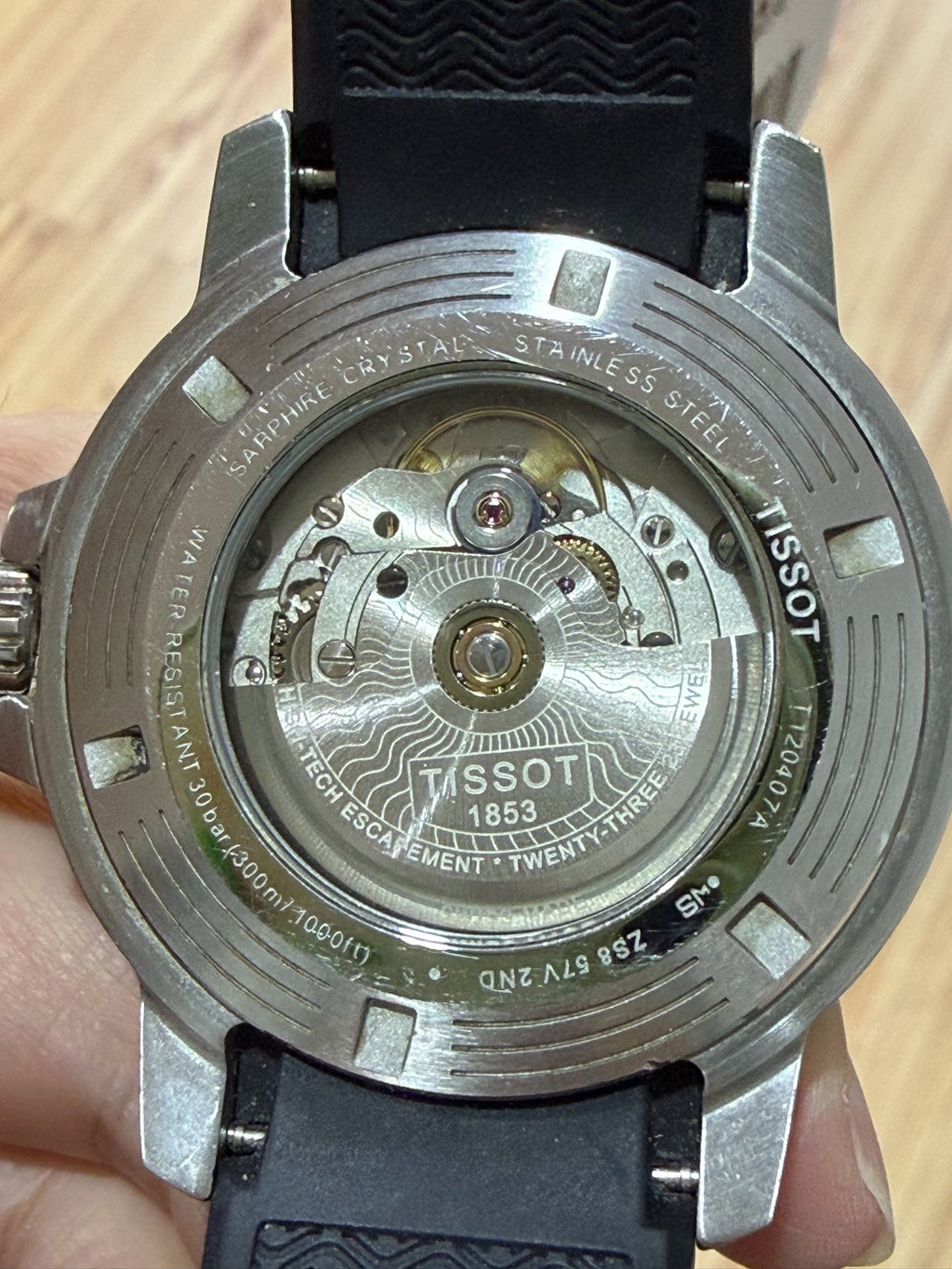 Tissot Exercise Automatic (self-winding) watch 43 millimeters T1204071704100