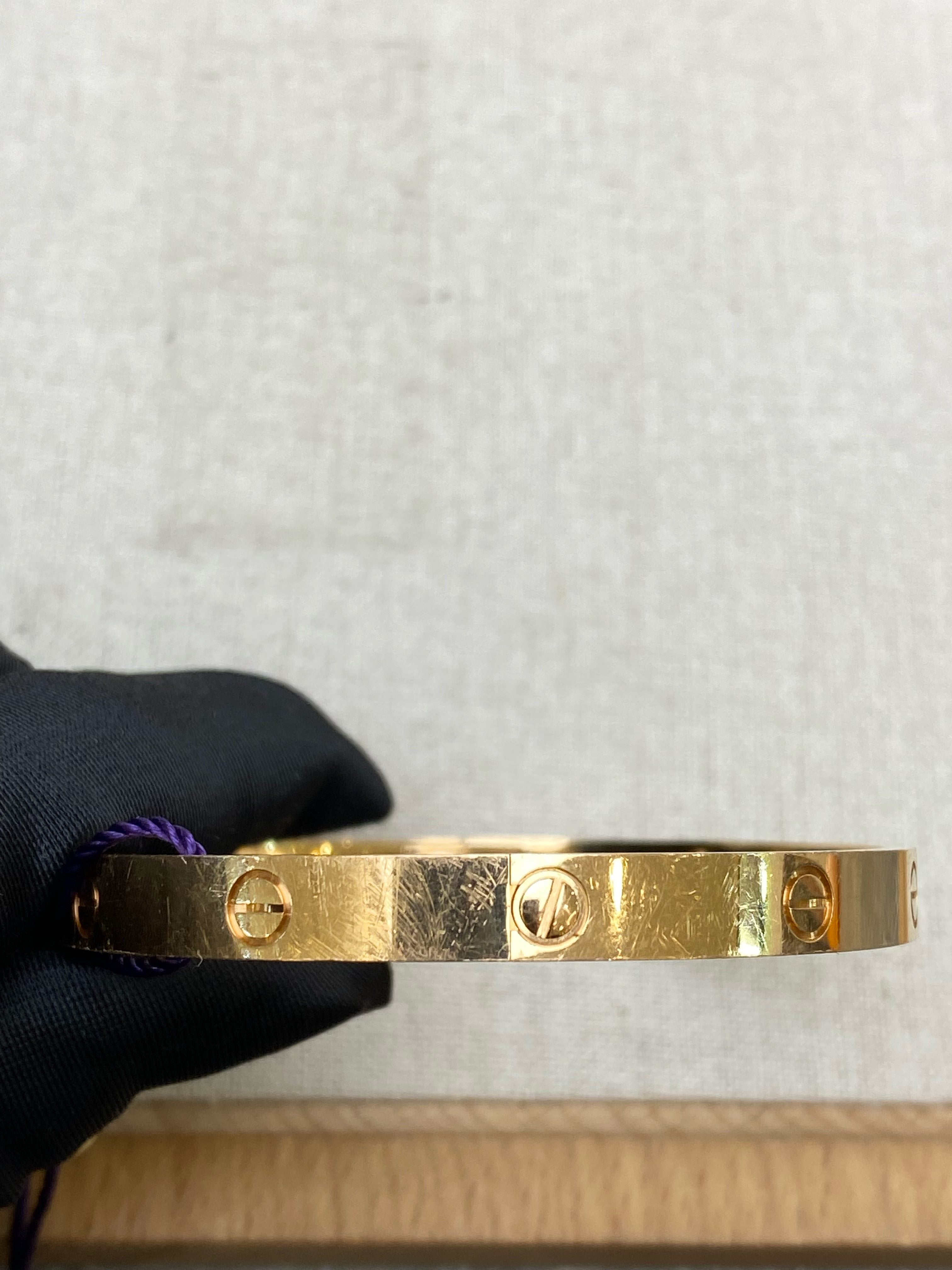 Cartier Rose gold Bangle