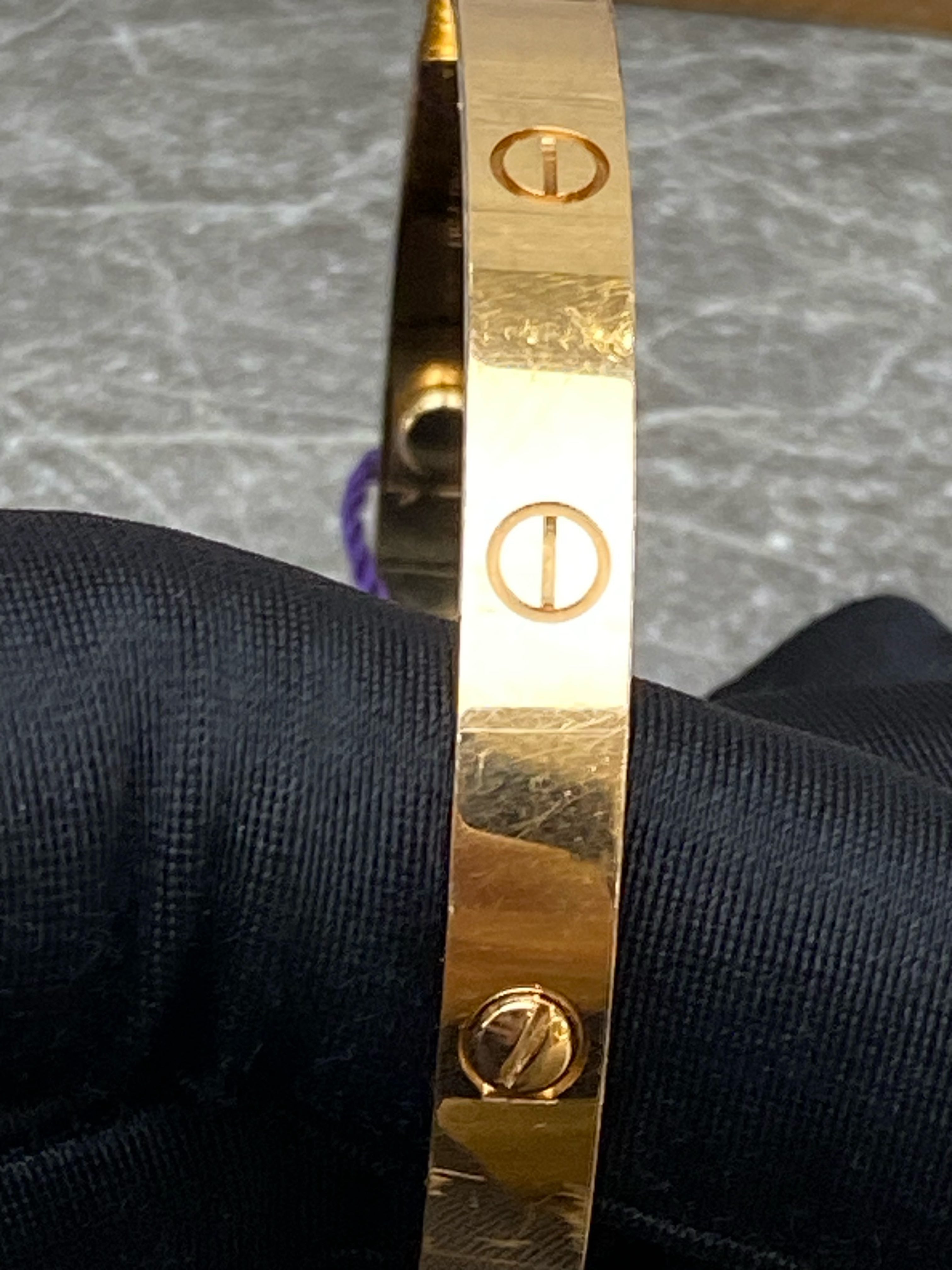 Cartier Rose gold Bangle