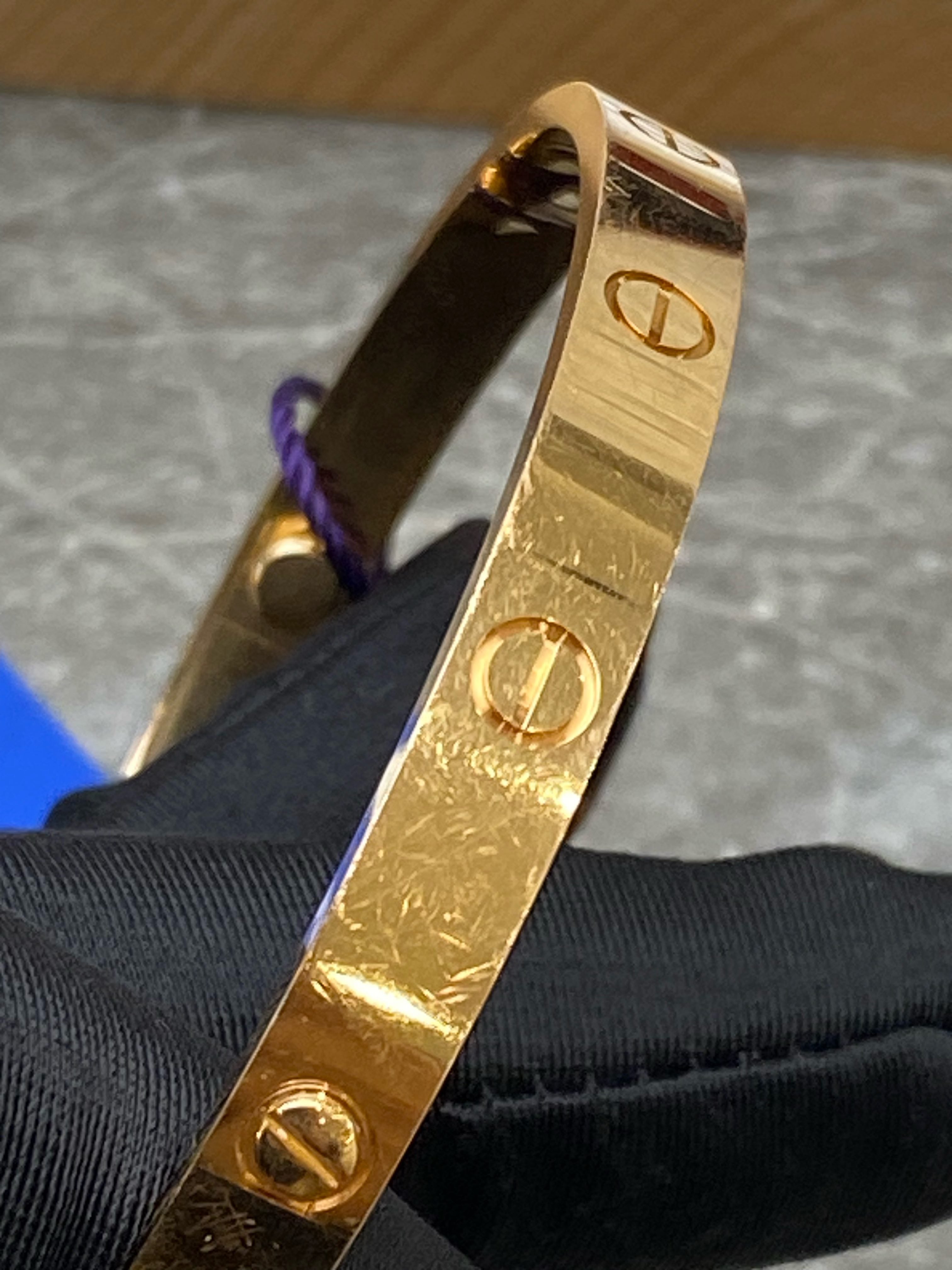 Cartier Rose gold Bangle