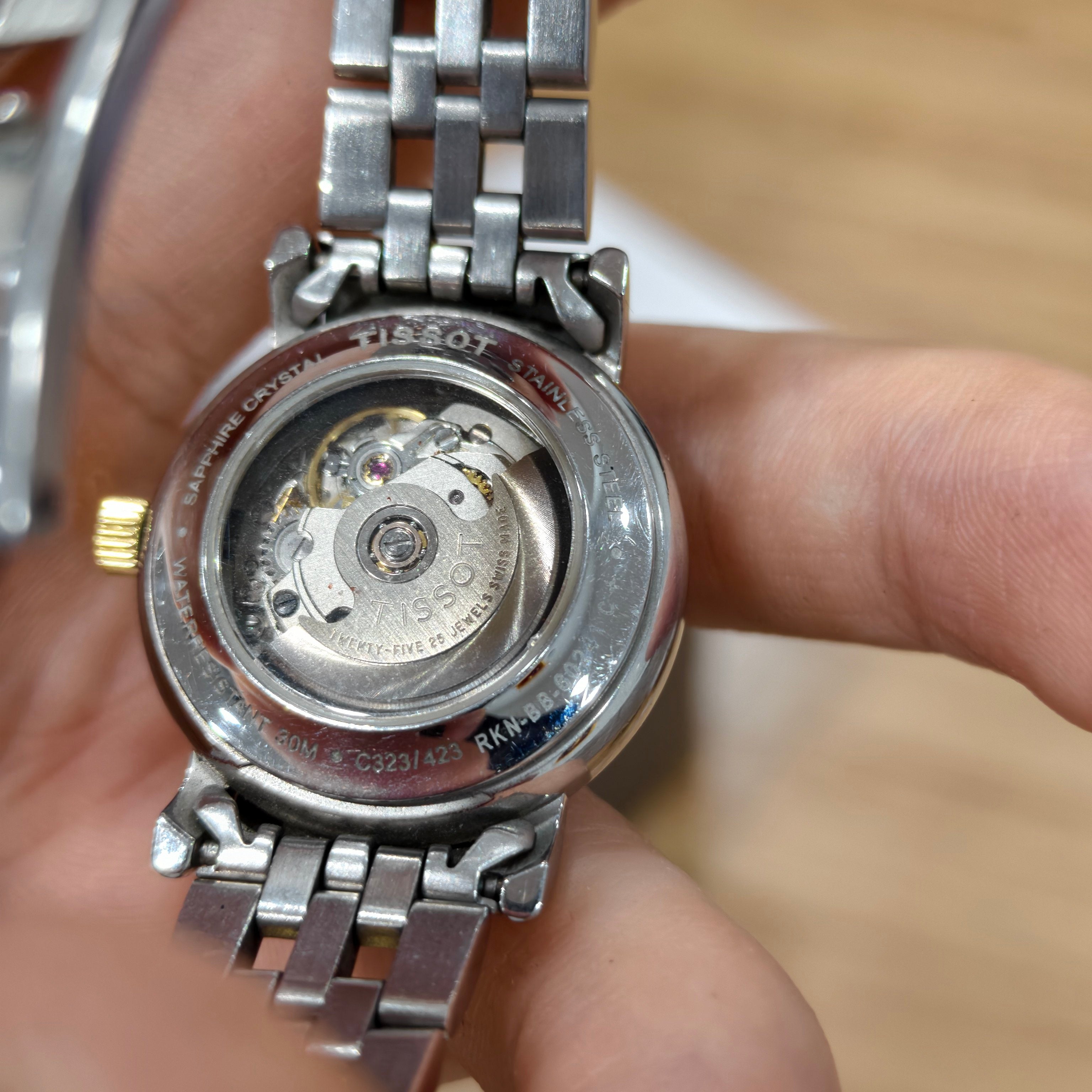 Tissot Classic Automatic (self-winding) watch 27 millimeters T95.2.183.31
