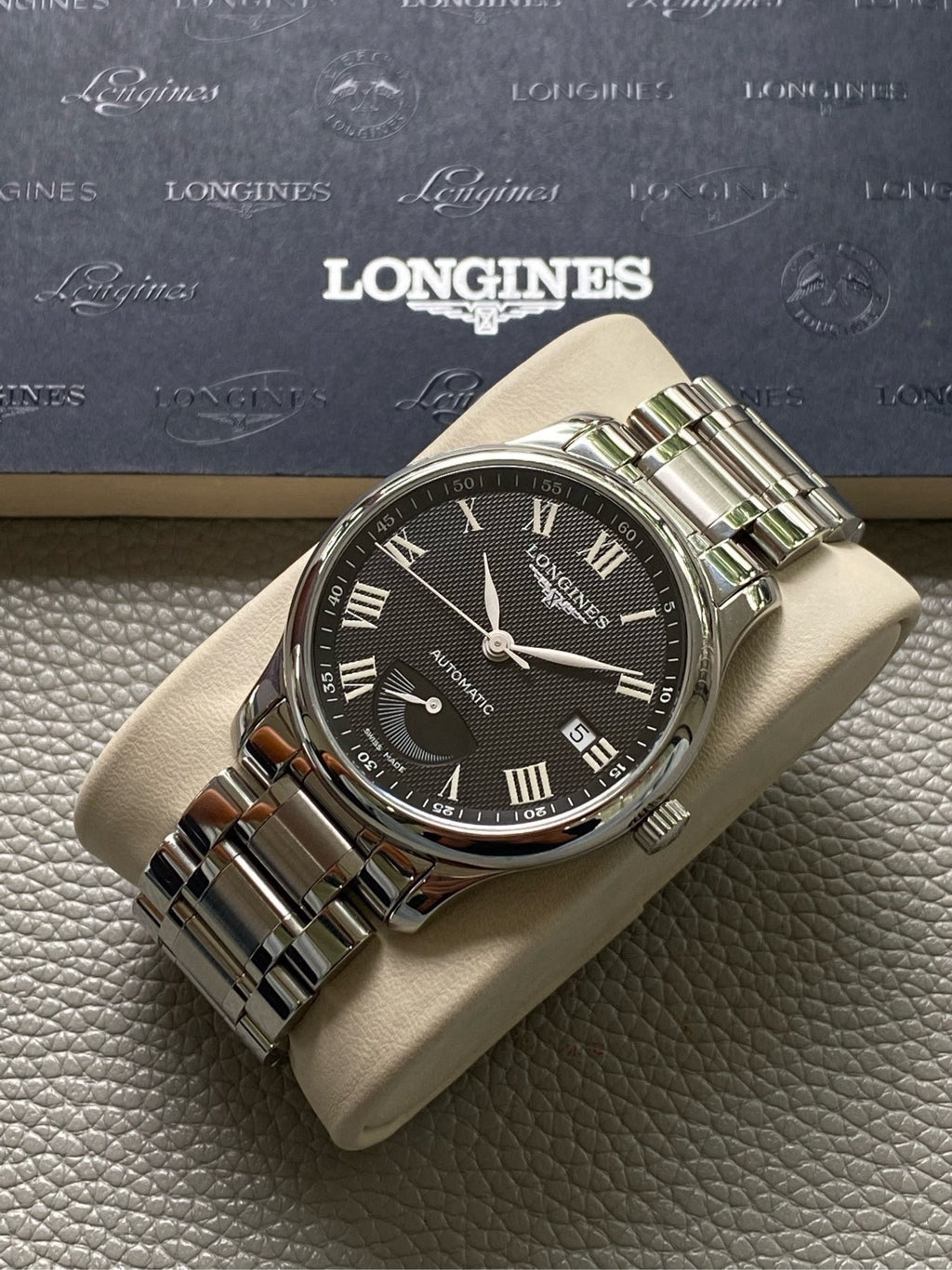 Longines Master Collection Master Craftsman Series Black Automatic (self-winding) watch 40.00 MM L2.908.4.51.6