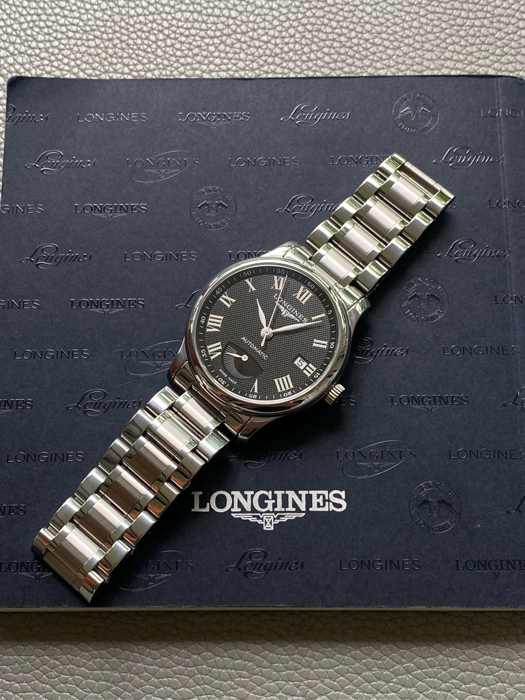 Longines Master Collection Master Craftsman Series Black Automatic (self-winding) watch 40.00 MM L2.908.4.51.6
