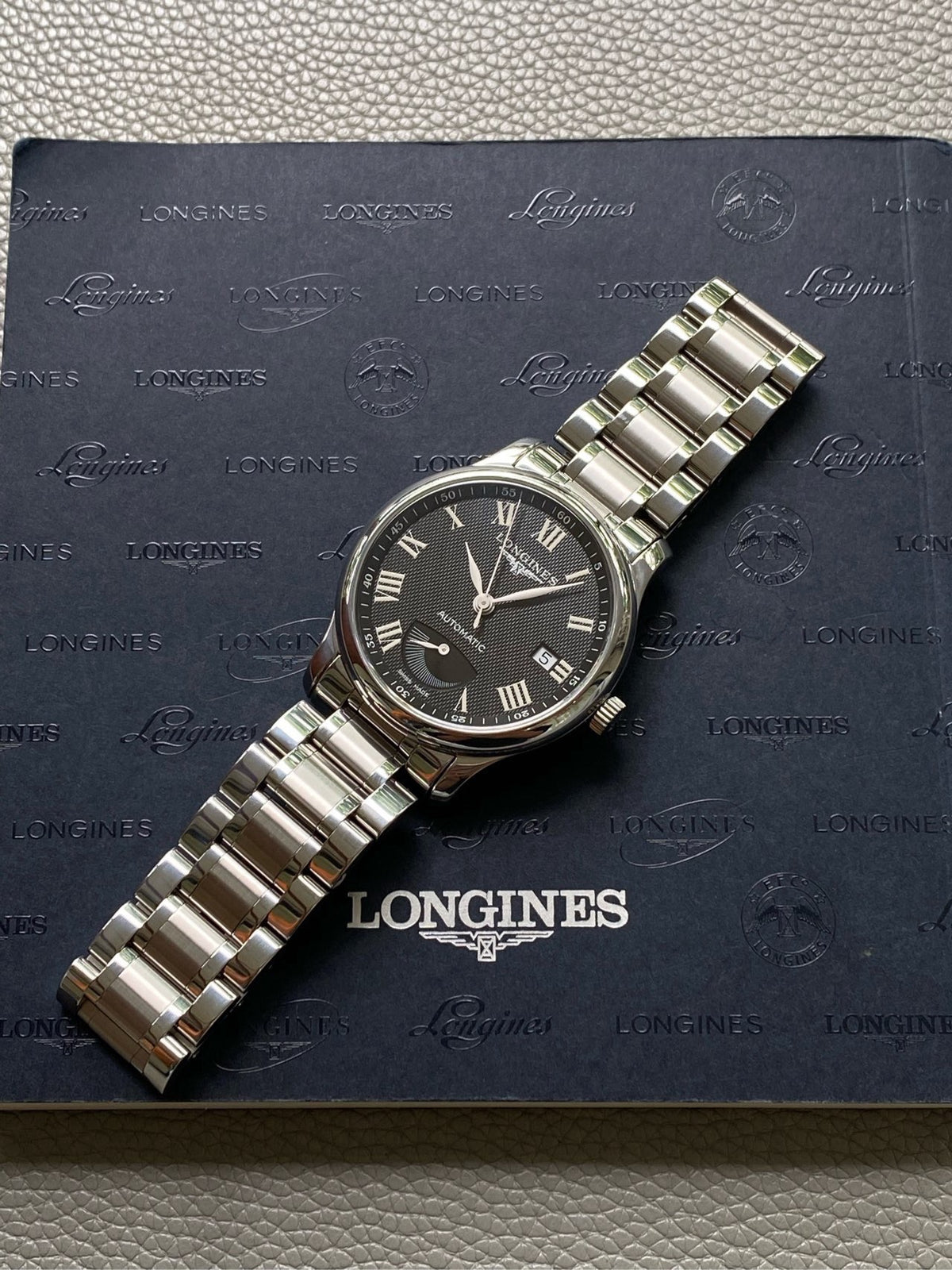 Longines Master Collection Master Craftsman Series Black Automatic (self-winding) watch 40.00 MM L2.908.4.51.6
