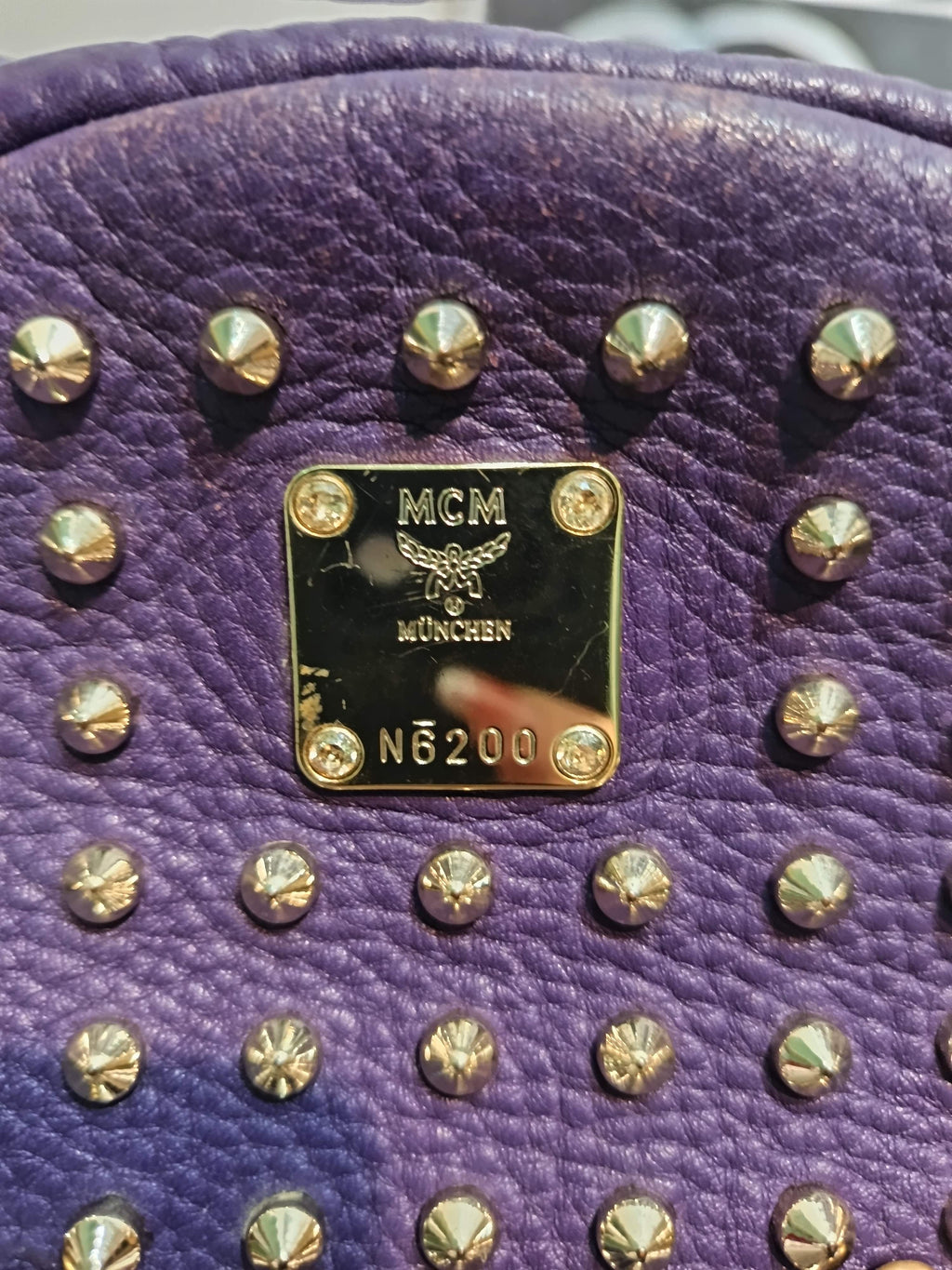Chanel Metal Purple Backpack