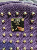Chanel Metal Purple Backpack