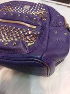 Chanel Metal Purple Backpack