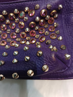 Chanel Metal Purple Backpack