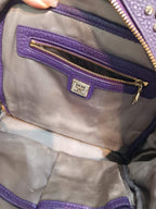 Chanel Metal Purple Backpack