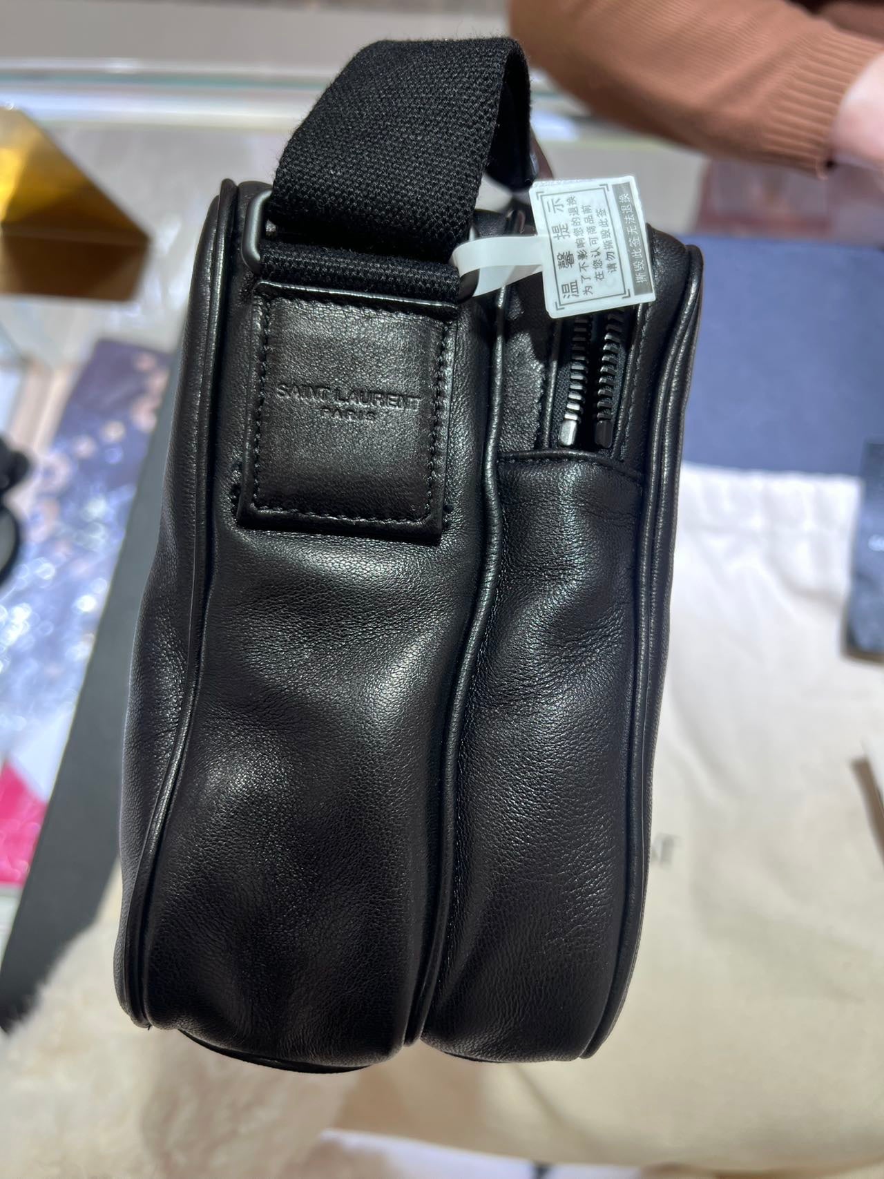 Saint laurent NIKI Smooth Leather Camera Bag Leather Messenger Bag 8192791ELFZ1000