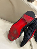 Christian Louboutin Black Loafers