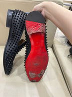 Christian Louboutin Black Loafers