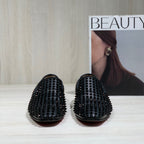 Christian Louboutin Black Loafers