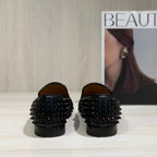 Christian Louboutin Black Loafers