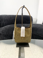 Saint laurent LE 5 À 7 baby satin and faux-crystal soft handbag 809464FADSQ2803