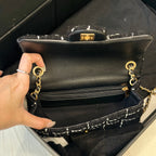 Chanel Mouth cover bag 20×7×13 AS1787-B14718-M9999