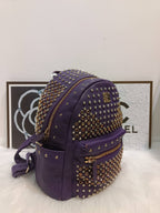 Chanel Metal Purple Backpack